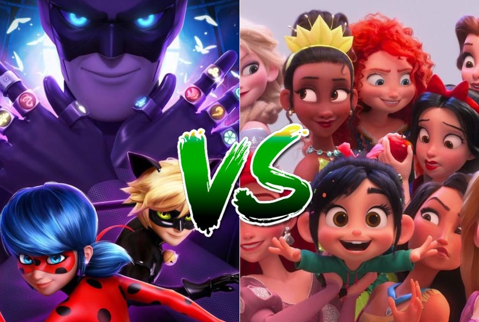 Sondage : préfères-tu vivre dans le monde de Miraculous ou de Disney ?