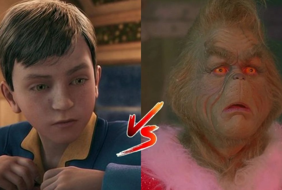 Sondage : tu préfères Le Pôle express ou Le Grinch ?