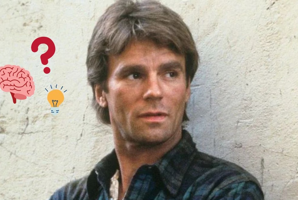 Quiz : t’es plus débrouillard que MacGyver si tu fais un sans-faute à ce test de logique