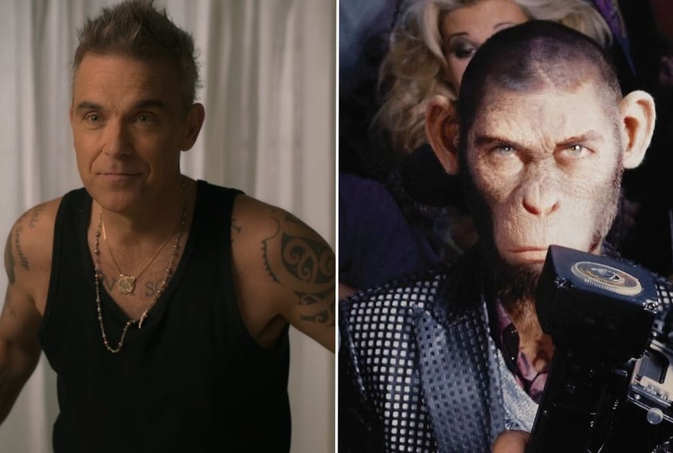 Better Man : pourquoi Robbie Williams est-il incarné par un singe dans son biopic ?
