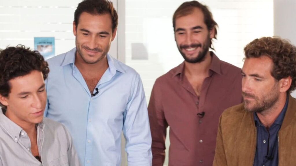 Les frères Kretz dans L'Agence.