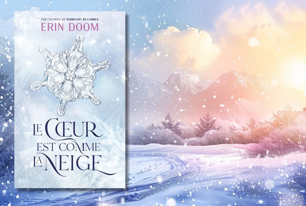 Le Coeur est comme la Neige : la nouvelle romance d’Erin Doom qui va vous faire fondre