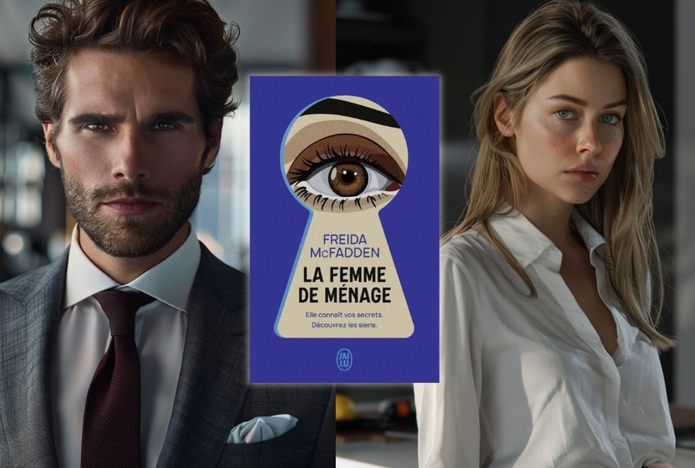 Une IA imagine les personnages du livre La Femme de Ménage, et c’est troublant !
