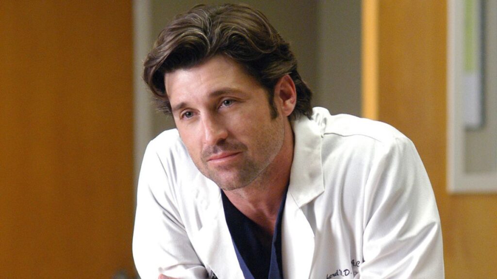 Derek Shepherd (Patrick Dempsey) de la série Grey's Anatomy.
