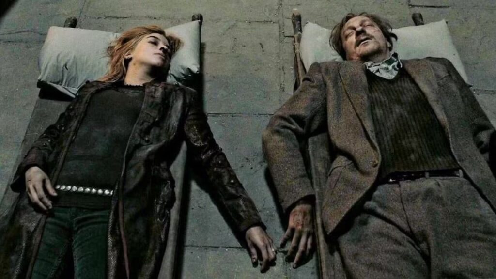 Nymphadora Tonks et Remus Lupin morts dans Harry Potter