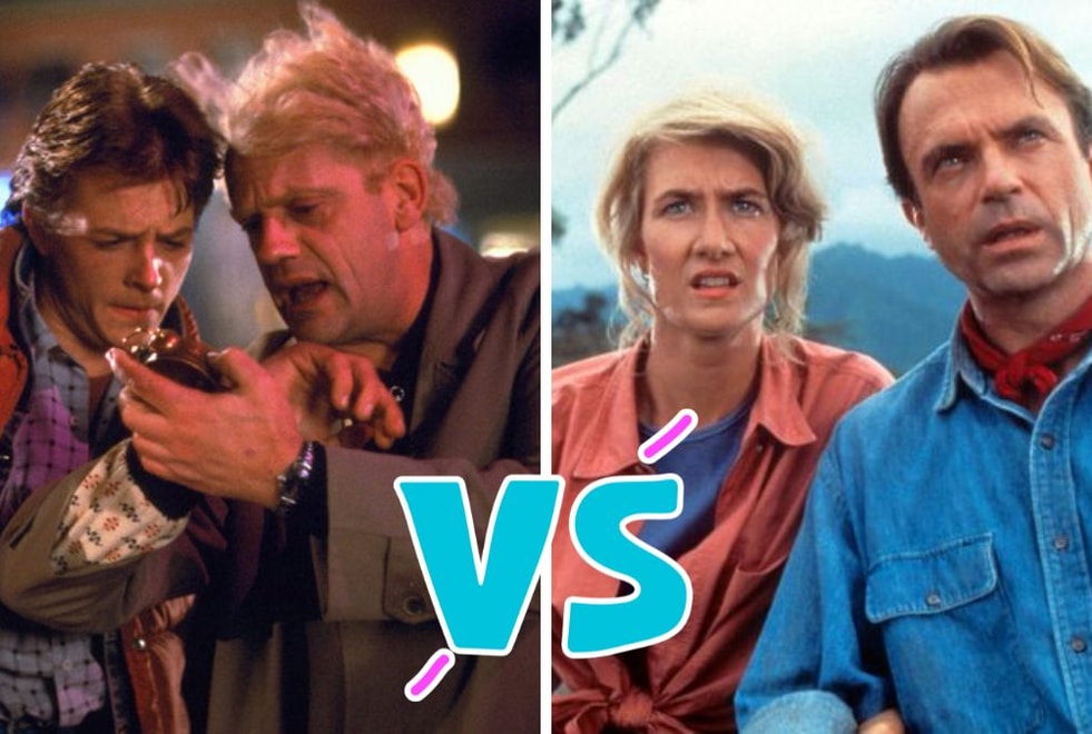Sondage : quelle saga aimes-tu le moins entre Retour Vers le Futur et Jurassic Park ?