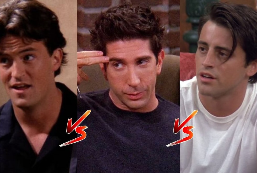 Sondage Friends : tu préfères épouser Chandler, Ross ou Joey ?