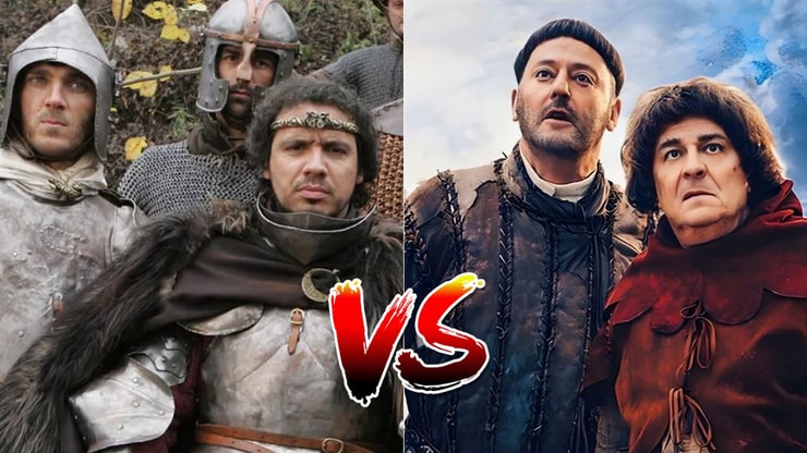 Sondage : préfères-tu Kaamelott ou Les Visiteurs ?