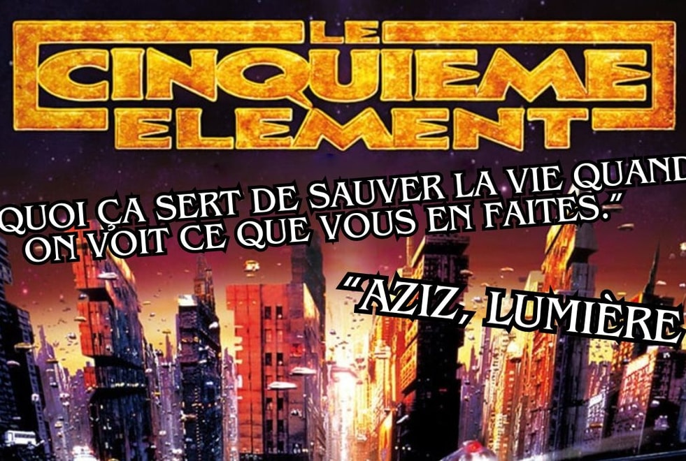 Quiz : Le Cinquième Élément est ton film préféré si tu relies ces 5 répliques à leur personnage