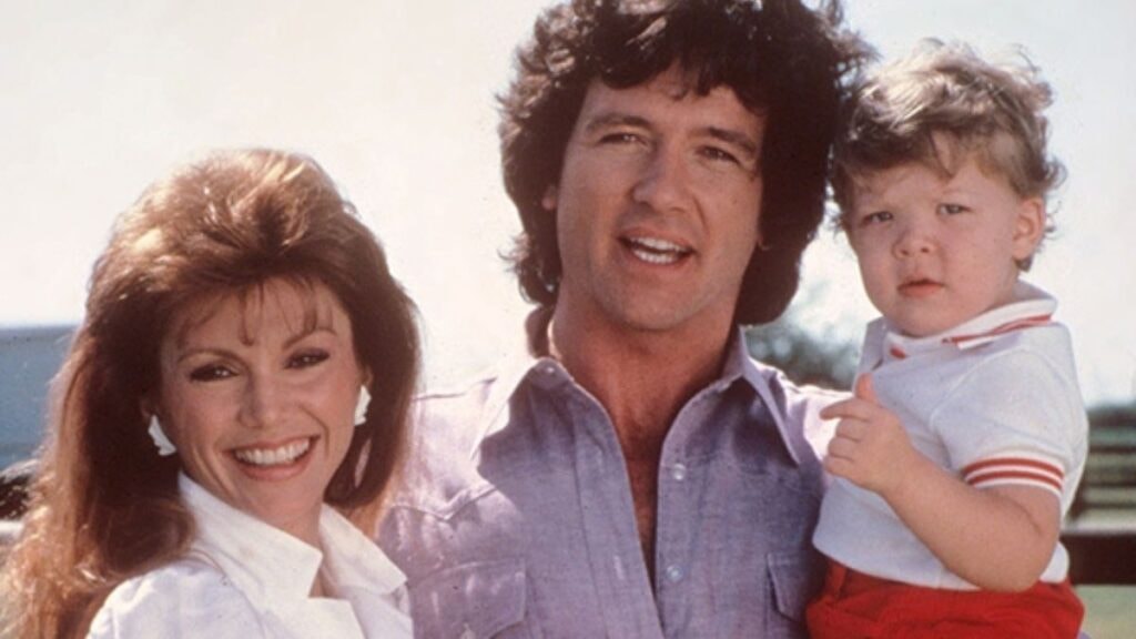 Pamela, Bobby et Christopher Ewing bébé dans Dallas