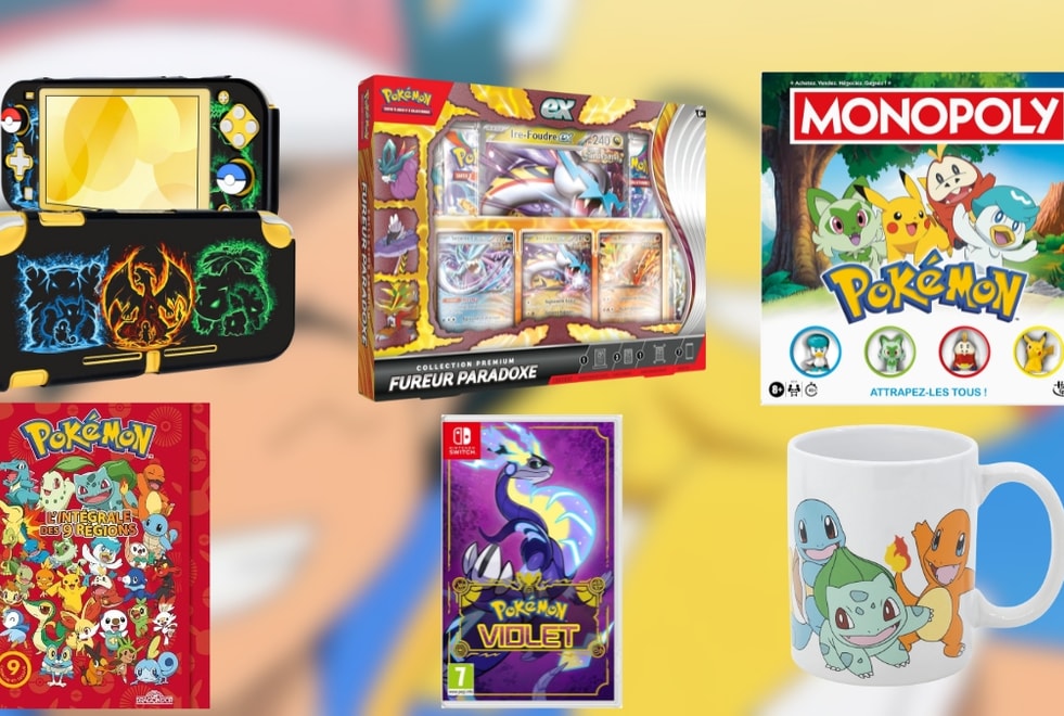 10 idées de cadeaux à faire à un fan de Pokémon