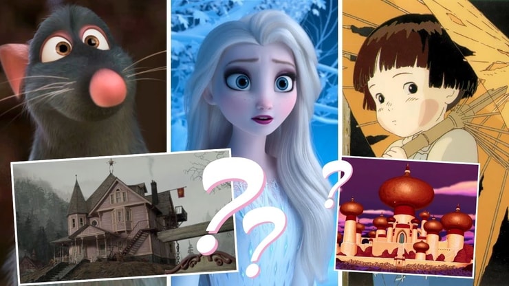 Quiz : impossible de reconnaître ces 5 films d'animation grâce à ces maisons
