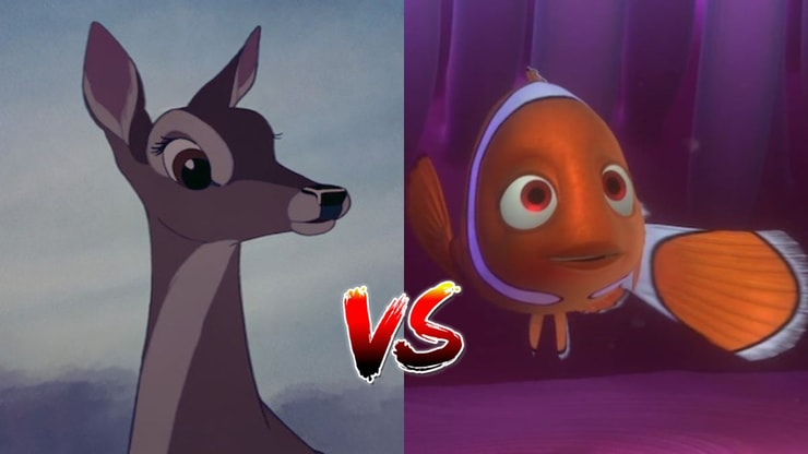 Sondage Disney : tu préfères sauver la mère de Bambi ou la mère de Nemo ?