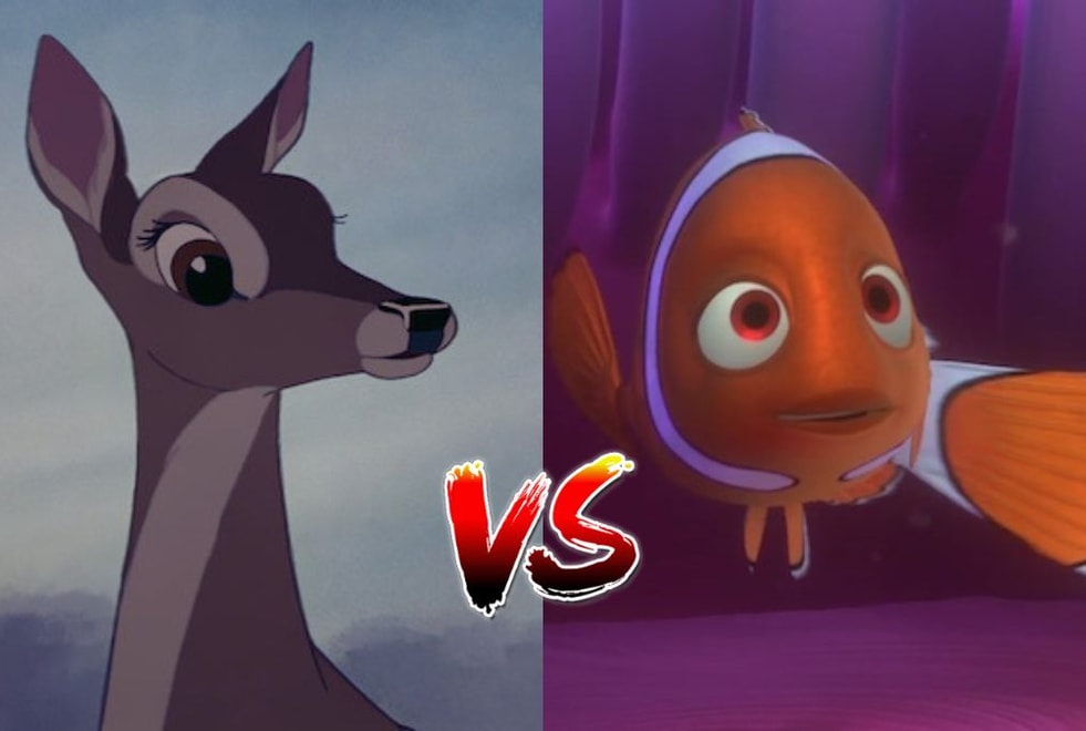 Sondage Disney : tu préfères sauver la mère de Bambi ou la mère de Nemo ?