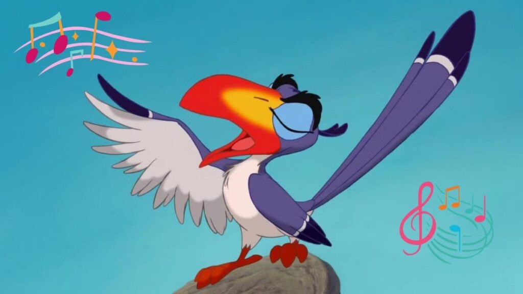 Zazu chansons Le Roi Lion