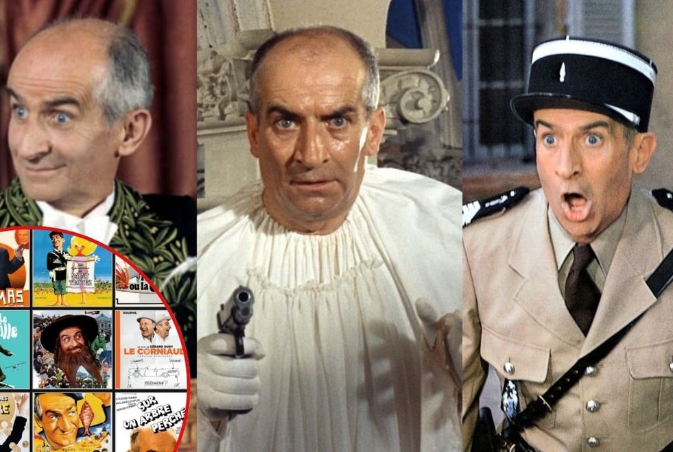Quiz : seul un fan saura relier ces 15 personnages de Louis de Funès au bon film