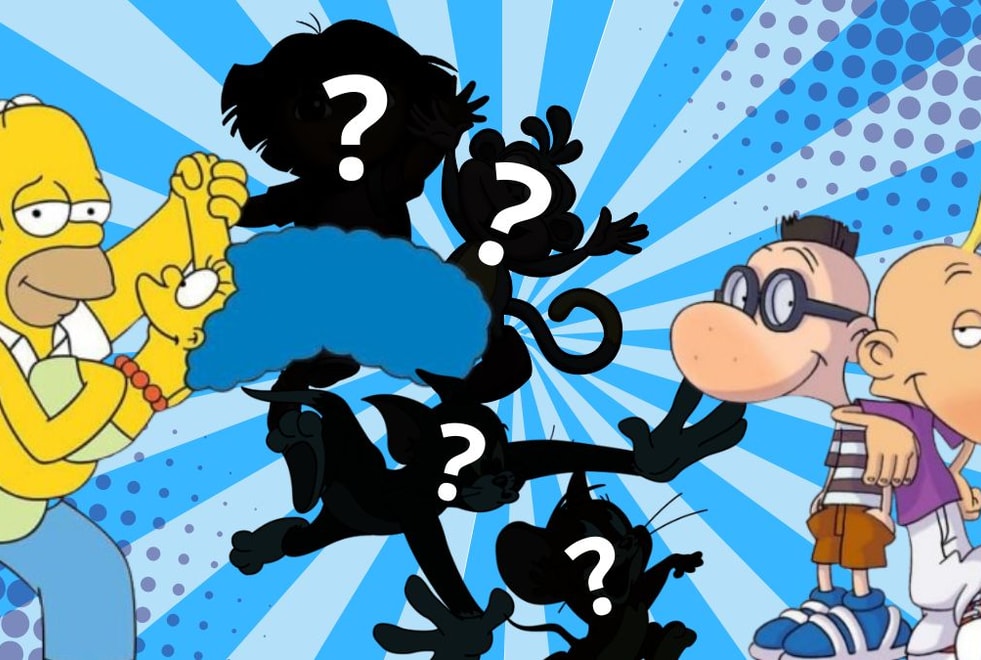 Quiz : t’as raté ton enfance si tu ne reconnais pas ces 5 duos de dessins animés cachés derrière ces silhouettes