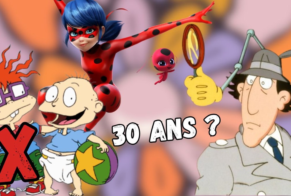 Quiz : choisis (au minimum) 5 personnages de dessins animés, on devinera si t’as plus ou moins de 30 ans