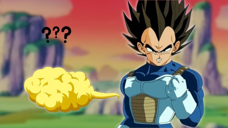 Dragon Ball : Vegeta peut-il monter sur le nuage magique ?