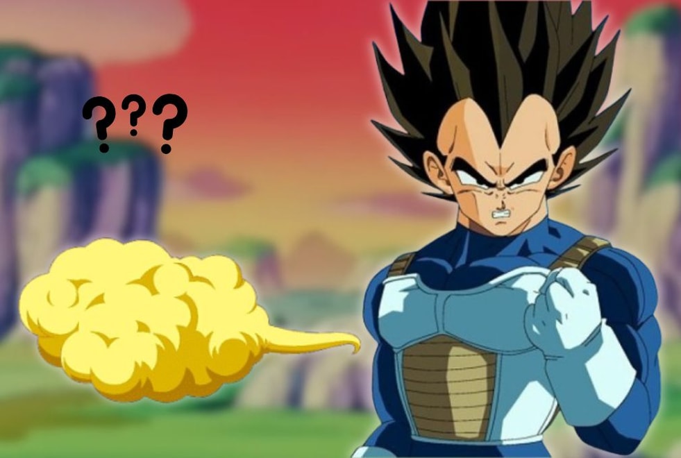 Dragon Ball : Vegeta peut-il monter sur le nuage magique ?