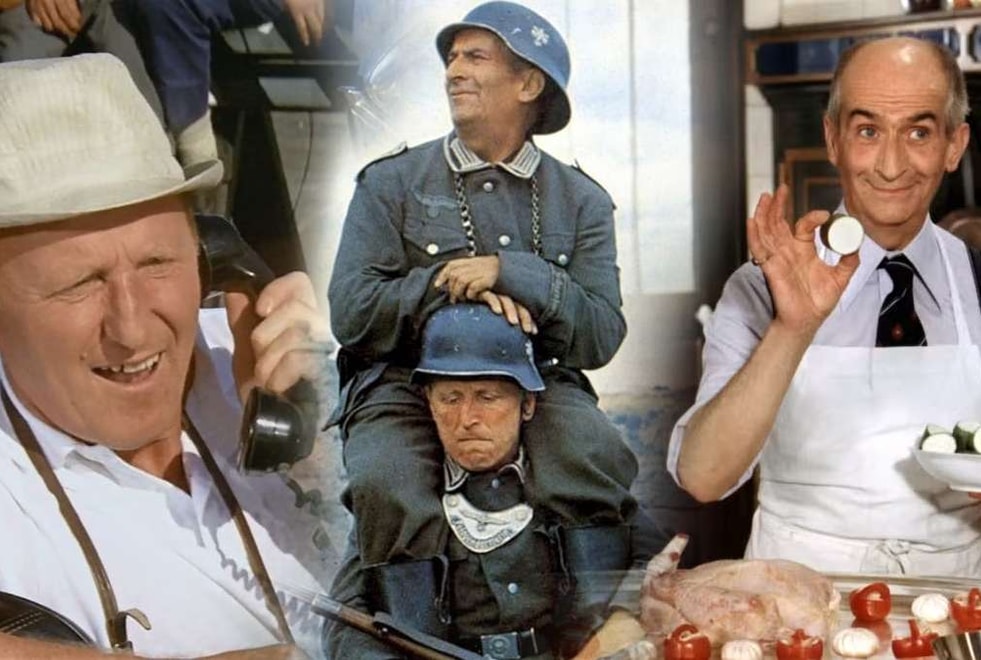 Quiz : ces 5 images viennent-elles du Corniaud, de La Grande Vadrouille ou de L’Aile ou la Cuisse ?