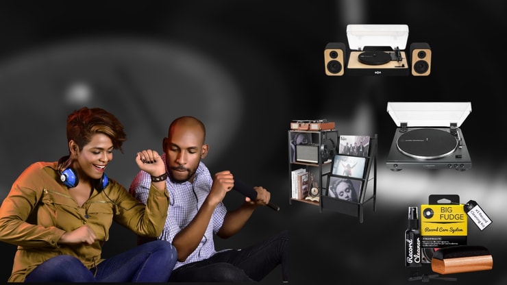Les platines vinyles et autres accessoires que tout fan de musique se doit de posséder