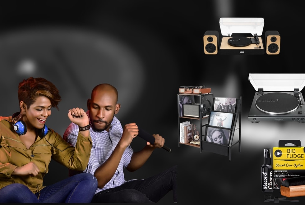 Les platines vinyles et autres accessoires que tout fan de musique se doit de posséder
