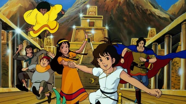 les mystérieuses cités d'or, dessin animé, années 80, image