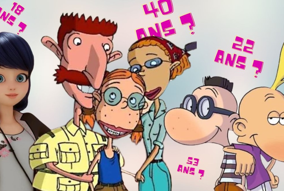 Quiz : choisis 15 dessins animés de ton enfance et on devinera ton âge