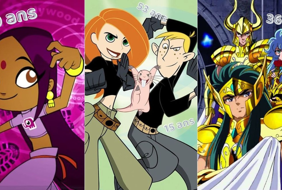 Quiz : choisis 7 dessins animés de ton enfance et on devinera ton âge