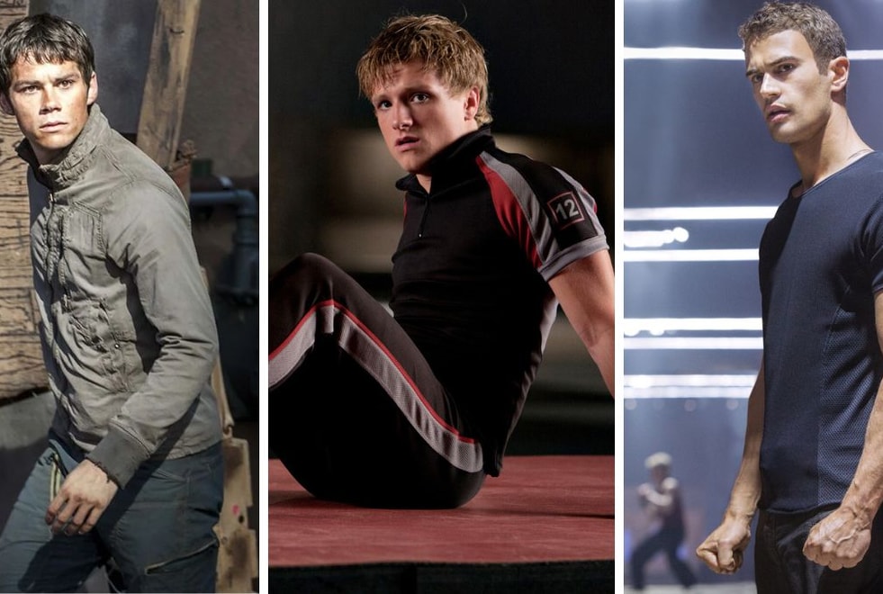 Sondage : le match des beaux gosses, tu préfères Quatre de Divergente, Peeta de Hunger Games ou Thomas du Labyrinthe ?