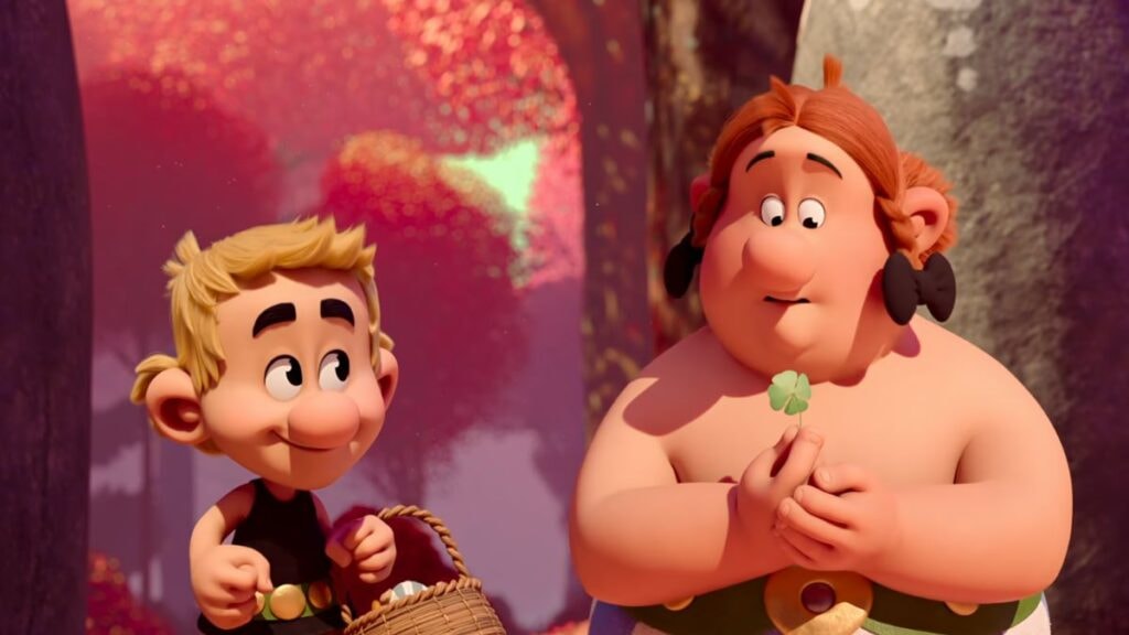 Astérix et Obélix enfants dans Astérix et Obélix : Le Combat des Chefs