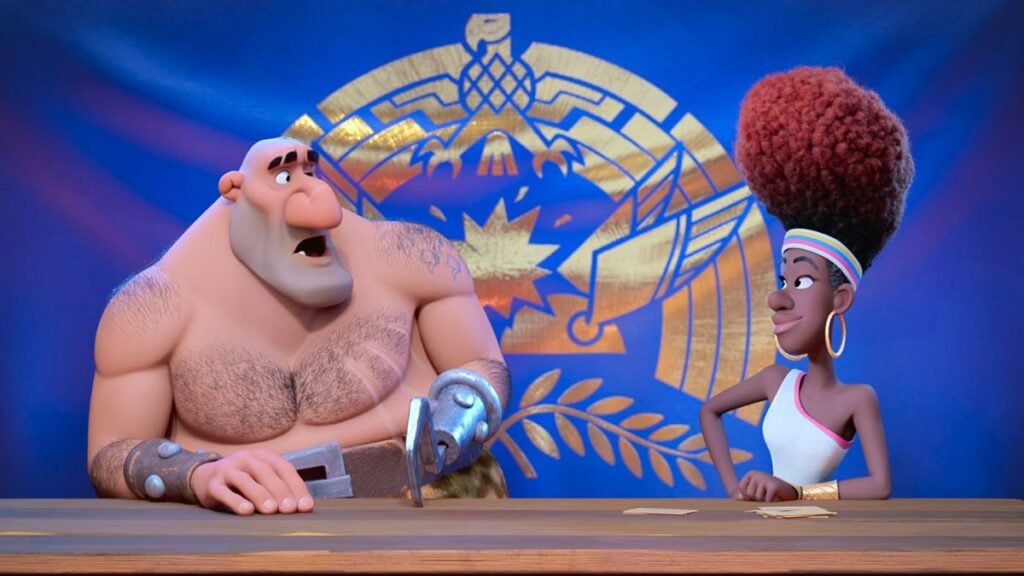 Blackangus et Hannabarbera dans Astérix et Obélix : Le Combat des Chefs