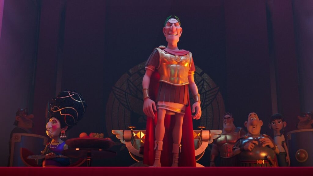 Jules César dans Astérix et Obélix Le Combat des Chefs