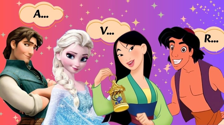 Quiz : donne-nous la première lettre de ton prénom, on te dira quel prince ou princesse Disney tu épouses