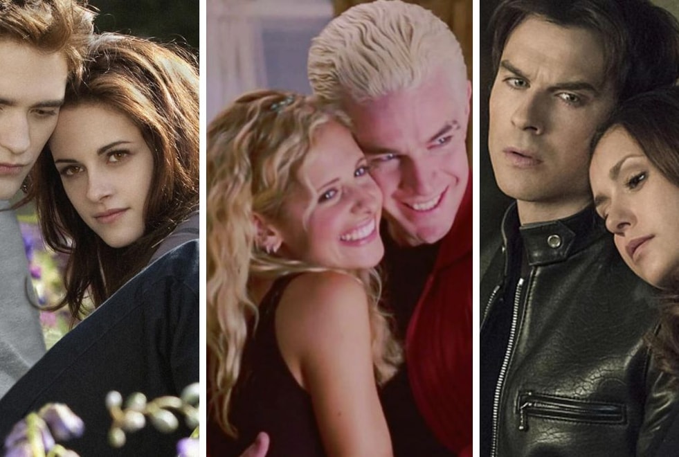 Sondage : tu préfères le couple Bella & Edward (Twilight), Buffy & Spike ou Elena & Damon (The Vampire Diaries) ?