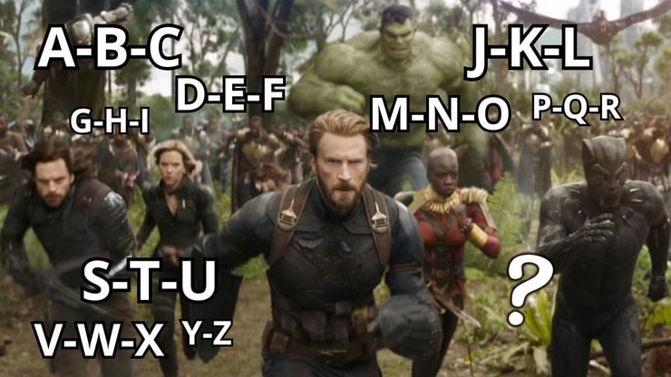Quiz : donne-nous la premiÚre lettre de ton prénom, on te dira dans quel Marvel tu pourrais vivre