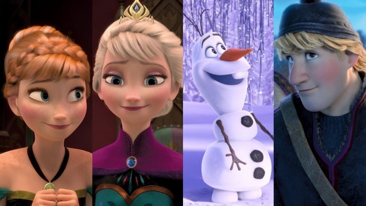 Quiz : élimine 7 personnages de La Reine des Neiges, on devinera la première lettre de ton prénom