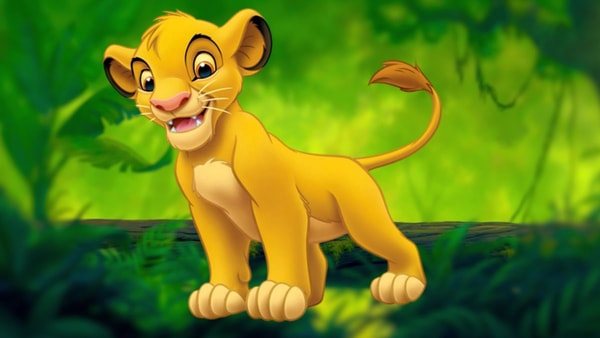 le roi lion, simba, silhouette