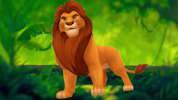 le roi lion, mufasa, silhouette