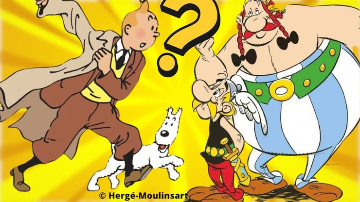 Quiz : t'as une meilleure culture générale que la moyenne si tu trouves si ces 15 intrigues viennent de Tintin ou d'Astérix et Obélix