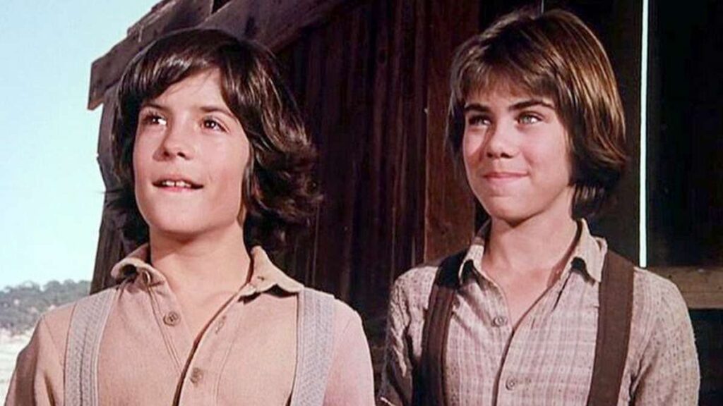 Albert et Andrew dans la série La Petite Maison dans la Prairie