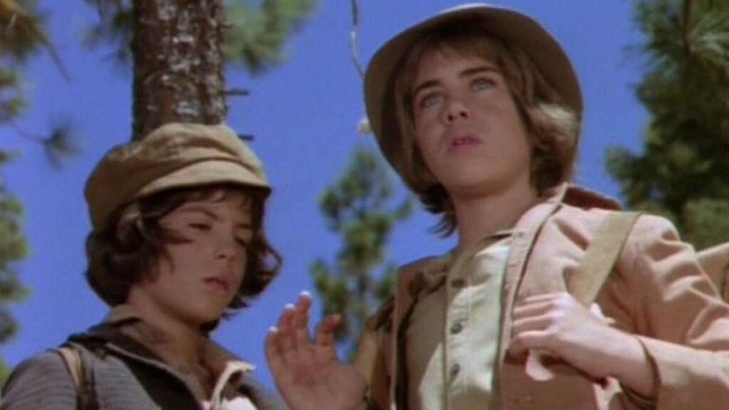 Albert et Andrew dans la série La Petite Maison dans la Prairie, image