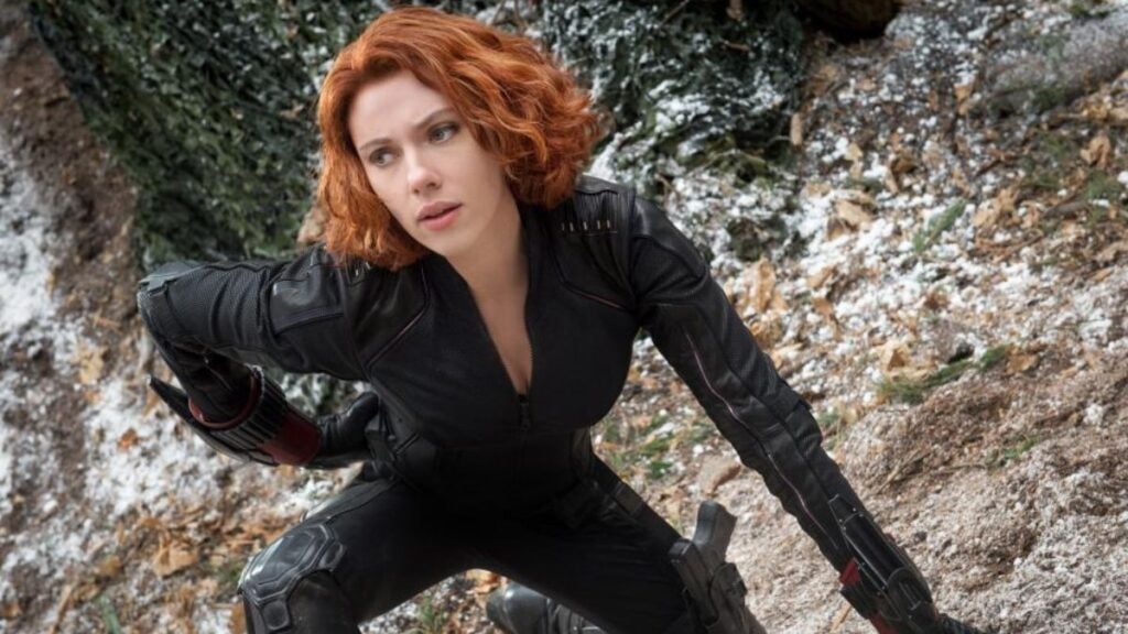 Black Widow (Scarlett Johansson) dans Avengers : L'ère d'Ultron