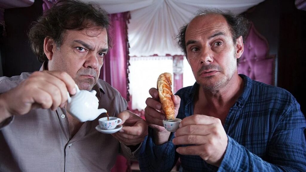Bernard Campan et Didier Bourdon dans Les Trois Frères Le Retour.