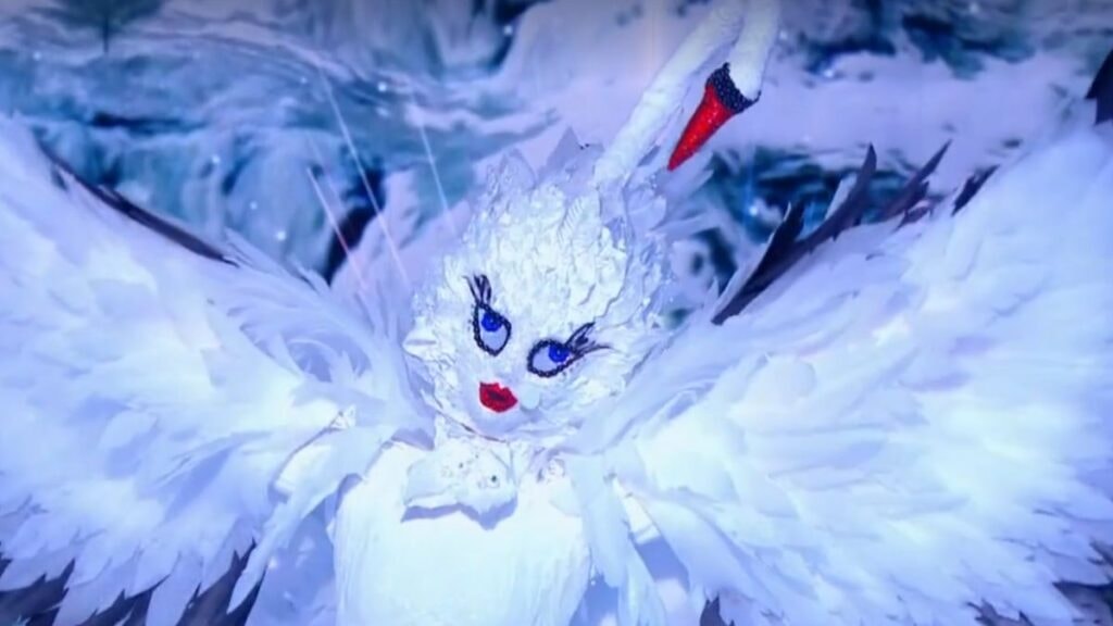 Le Cygne dans l'émission Mask Singer 2025