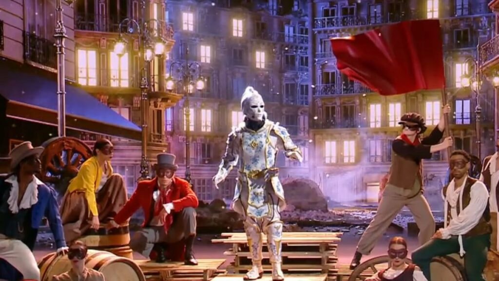 Le chevalier de Porcelaine dans Mask Singer 2025