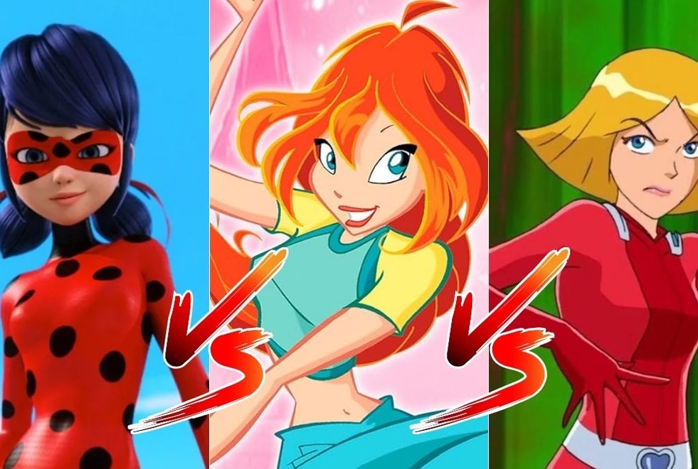 Sondage : préfères-tu rejoindre les porteurs de Miraculous, les Winx ou les Totally Spies ?