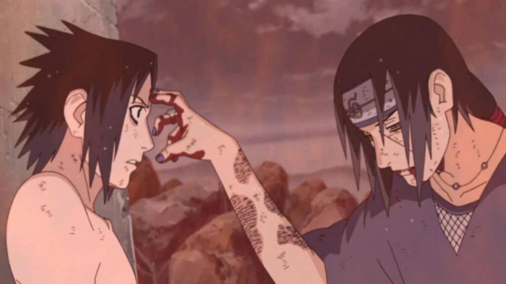 mort d'itachi dans naruto