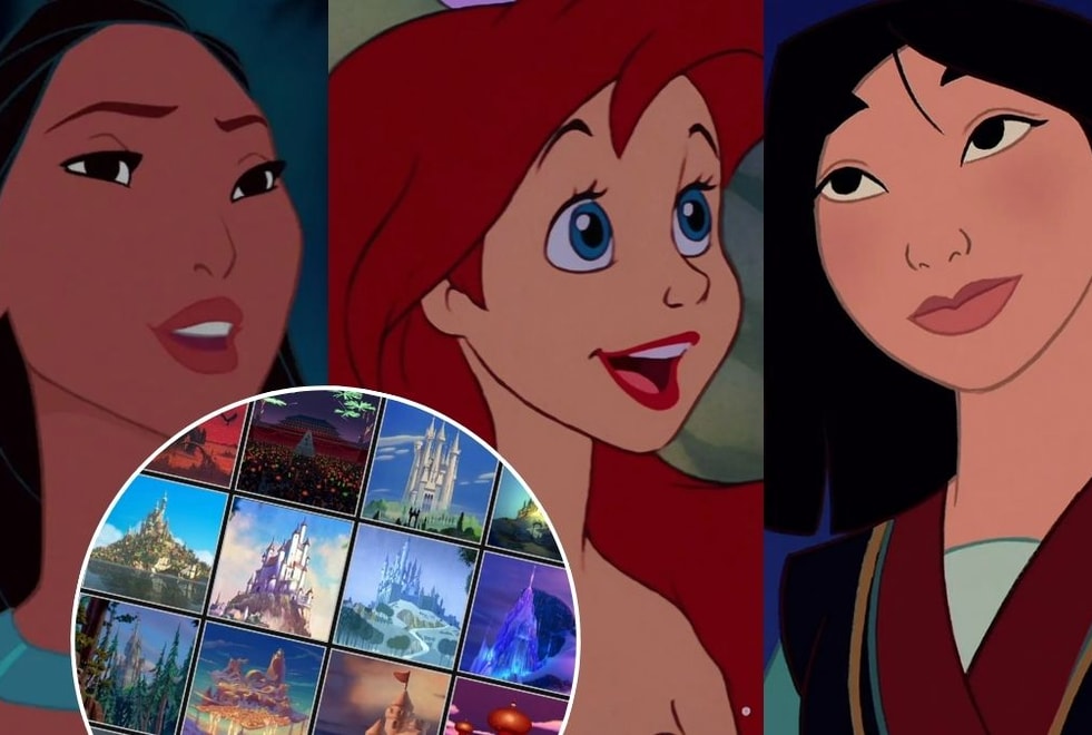 Quiz : c’est la honte si tu ne relies pas les 13 princesses Disney officielles à leur château